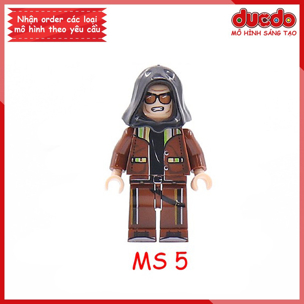 Minifigures các nhân vật trong PUBG - Đồ chơi Lắp ghép Xếp hình Mini Army lính Mô hình K302