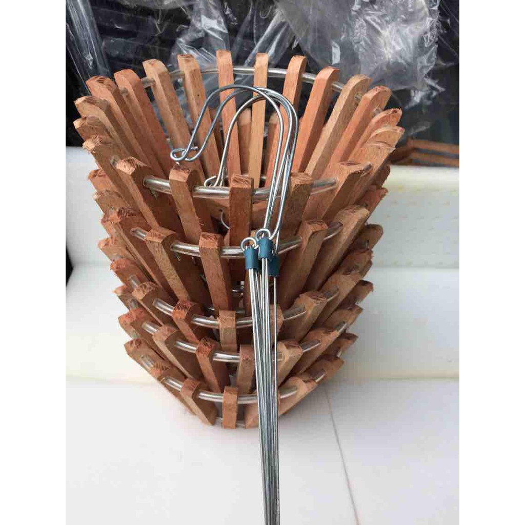 Móc Kẽm Treo Chậu Lan chậu cảnh dài 80cm chống gỉ