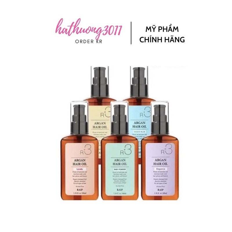 [ CÓ SẴN + BILL ] Tinh Dầu Argan Dưỡng Tóc R3 Argan Hair Oil