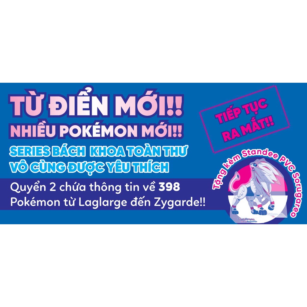 Truyện - Bách Khoa Toàn Thư Pokémon Sun &amp; Moon [Tặng Kèm Standee Pokémon]