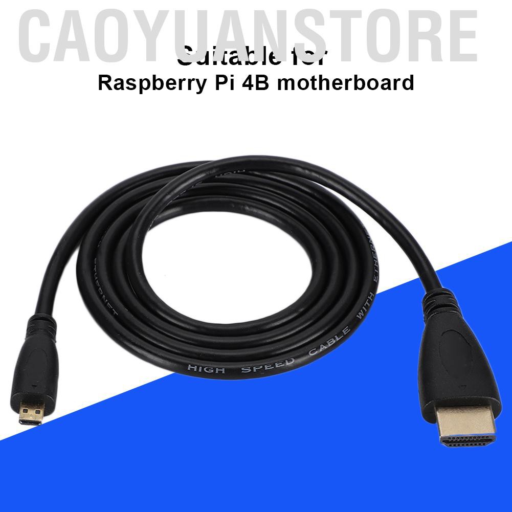 Cáp Chuyển Đổi Micro Sang Hdmi 1440p / 1080p / 1080i / 720p / 480p Cho Raspberry Pi 4b