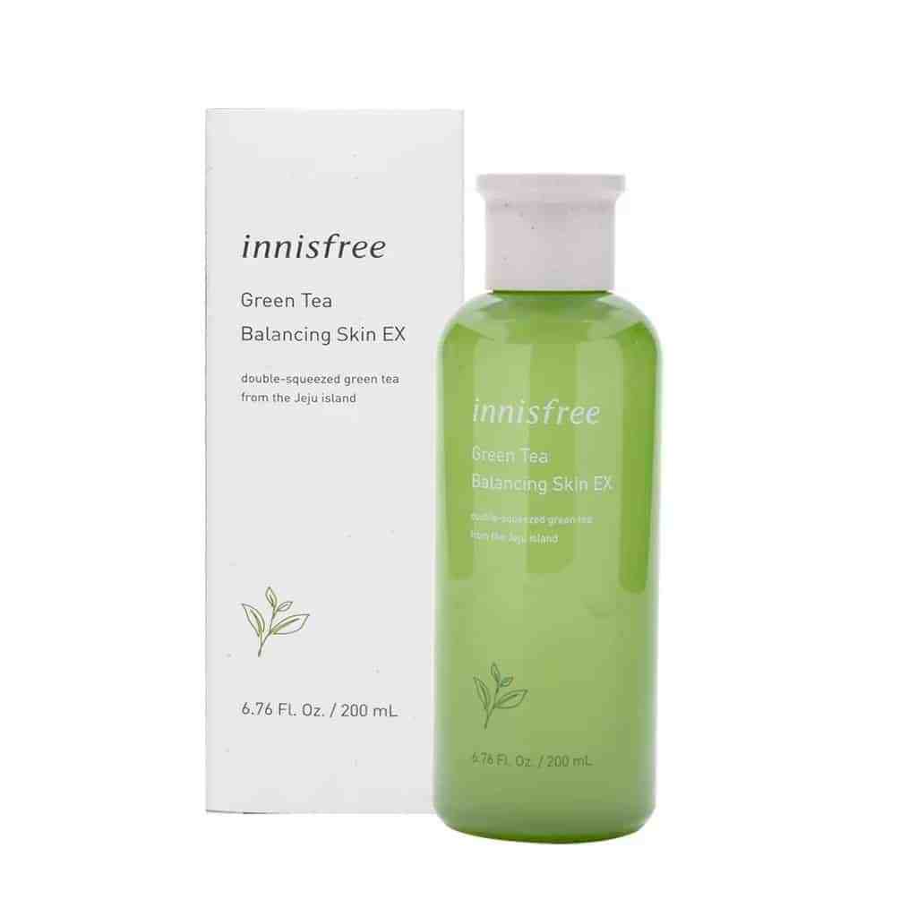 Nước Hoa Hồng Innisfree Green Tea Balancing Skin Ex 200ml