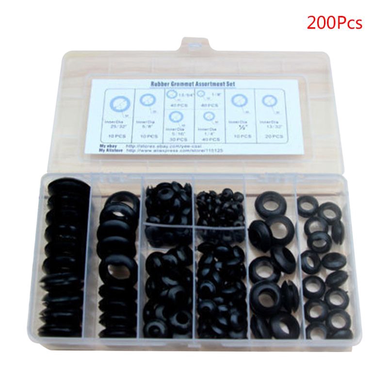 Set 200 Vòng Đệm Cao Su Đa Năng Tiện Dụng