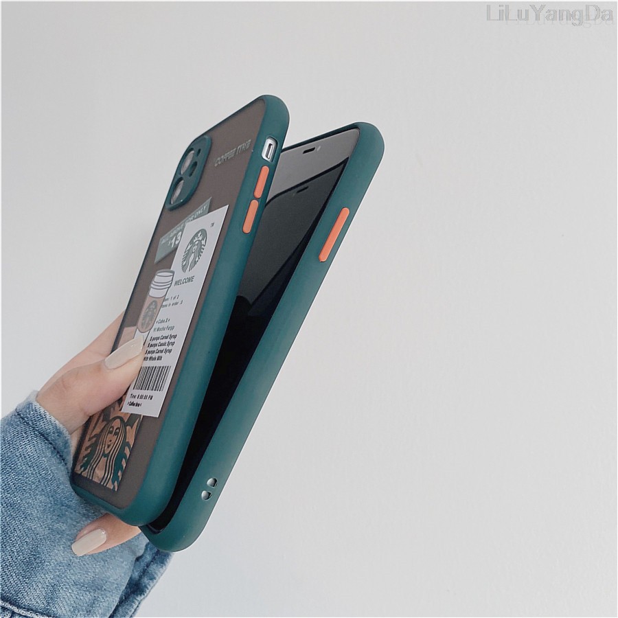 Ốp Điện Thoại Dẻo Họa Tiết Starbucks Hoạt Hình Cho iPhone 7 8 Plus X XR XS 11 12 Mini 13 14 Plus 14 Pro Max SE 2020