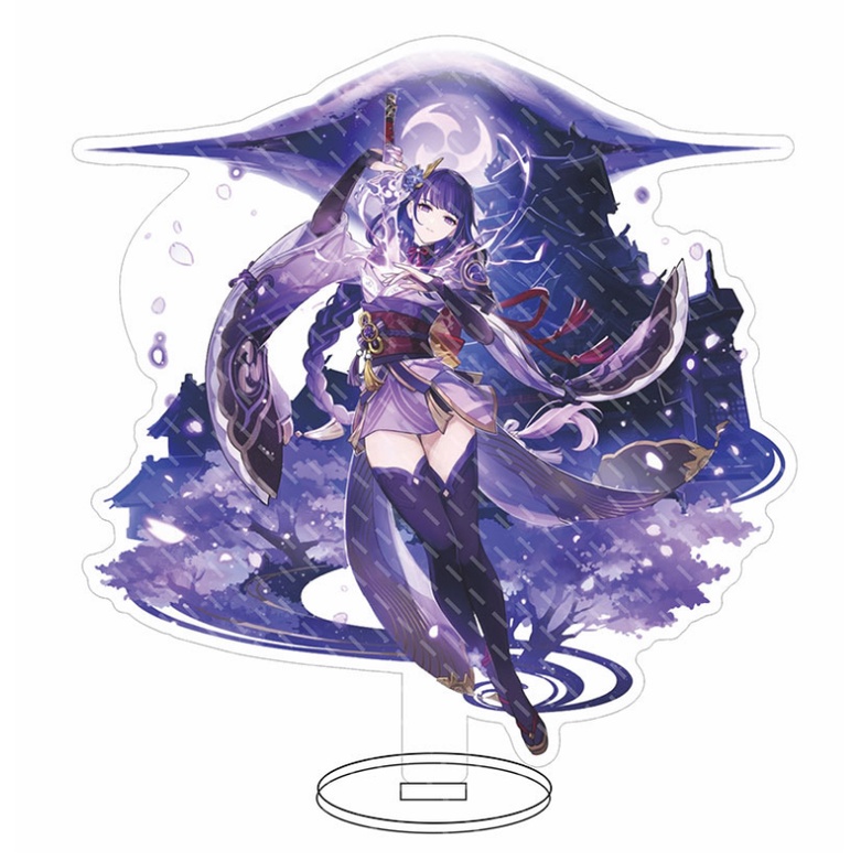 Mô hình nhân vật Genshin Impact Baal Genshin Zhongli Mona Xiao