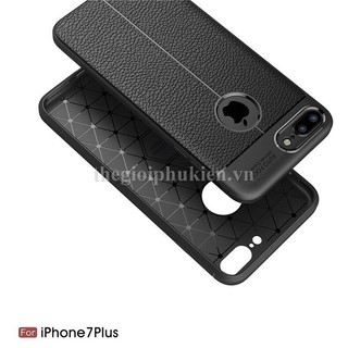 Ốp Lưng Dẻo Đen Chống sốc Autofocus iPhone 7 Plus