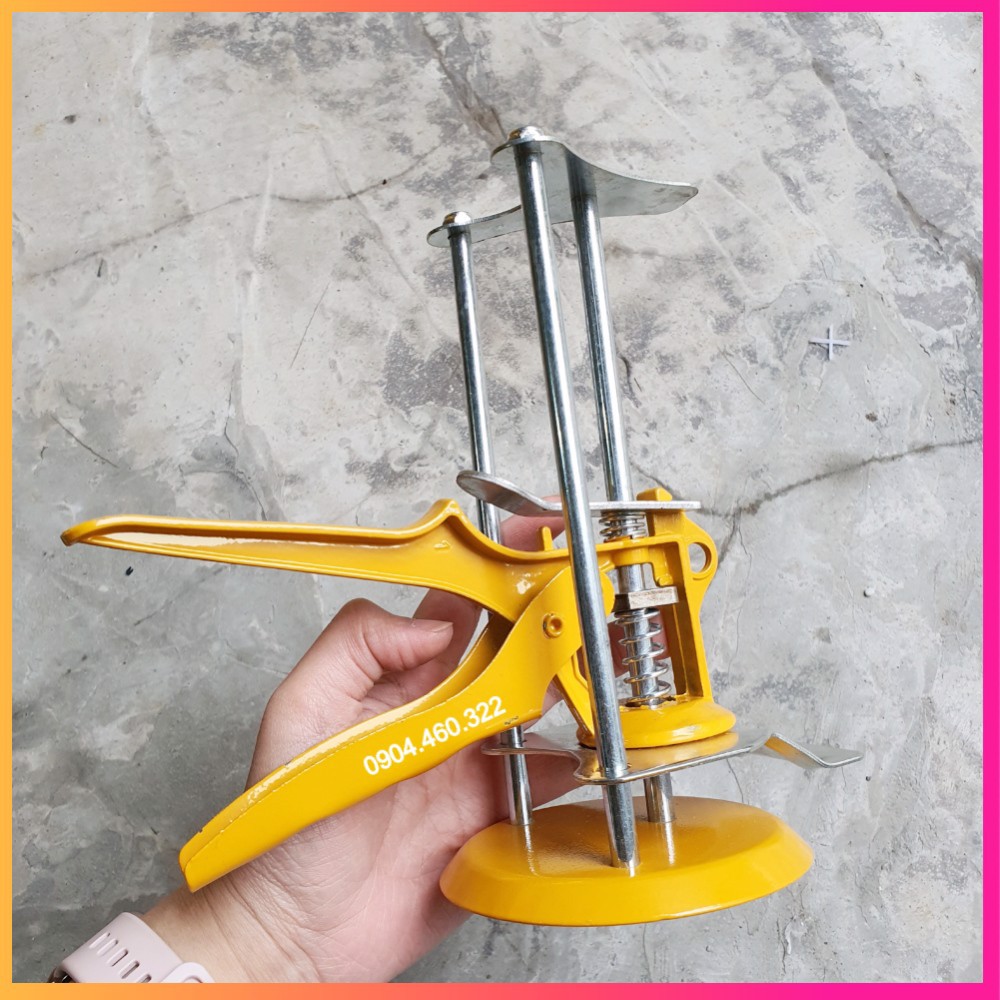 Bộ 2 cây kích nâng gạch ốp tường - con đội kê gạch chân tường 3 trụ