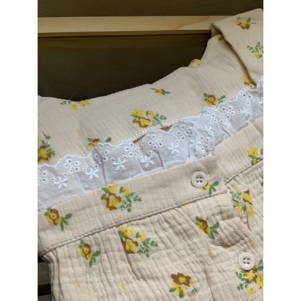 [Order] Bộ đồ ngủ hoa nhí Ulzzang Hàn Quốc chất xô muslin mặc siêu thích | BigBuy360 - bigbuy360.vn