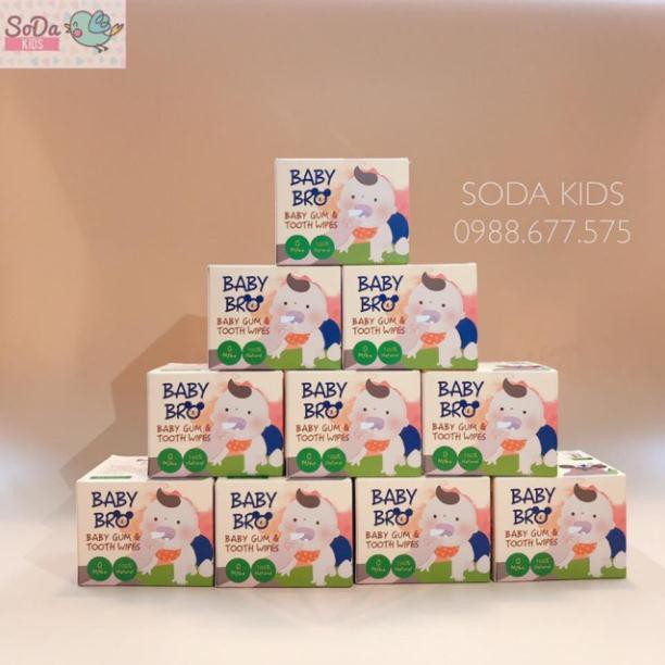 [CHÍNH HÃNG] - TƯA LƯỠI BABY BRO HÀN QUỐC CÓ XYLITOL LÀM SẠCH NƯỚU CHỐNG SÂU RĂNG