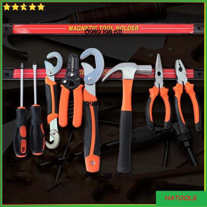 Thanh Nam Châm Treo Dao_Giá Treo Hút Dụng Cụ Cơ Khí Đồ Nghề Dài 50cm QE069