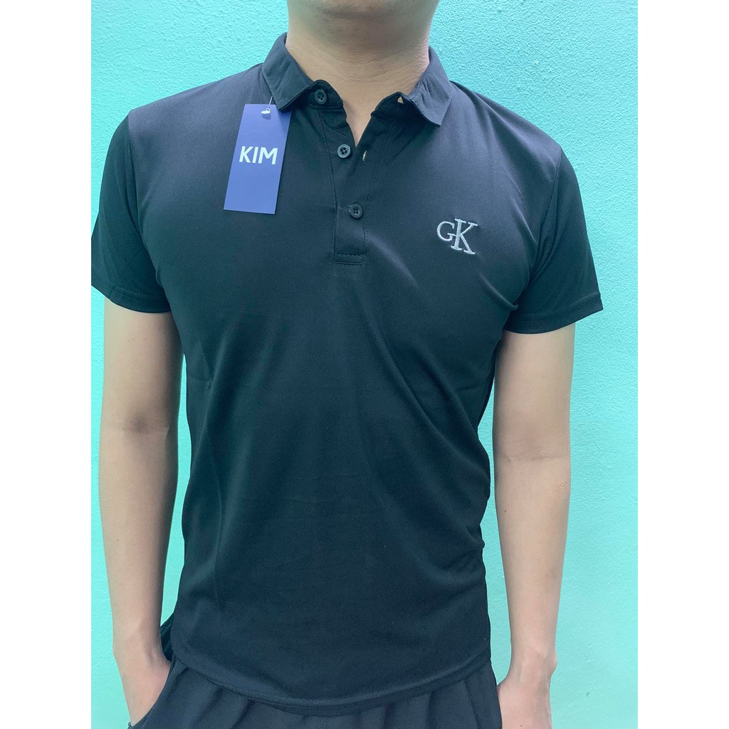 Áo Polo Nam Cổ Bẻ Chất Vải Cá Sấu Cotton Tay Lỡ | BigBuy360 - bigbuy360.vn