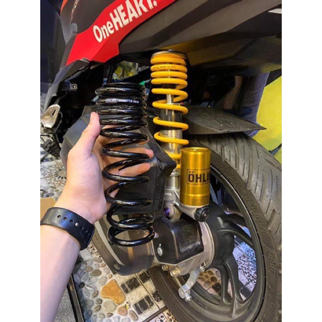 Phuột sau Ohlins 1:1 vision / scoopy / vario / click / luvias ( tặng kèm lò xo  màu đen )