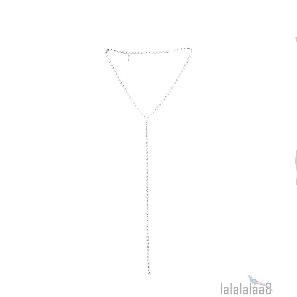 Dây chuyền cơ thể body chain mặc áo ngực đính đá pha lê lấp lánh
