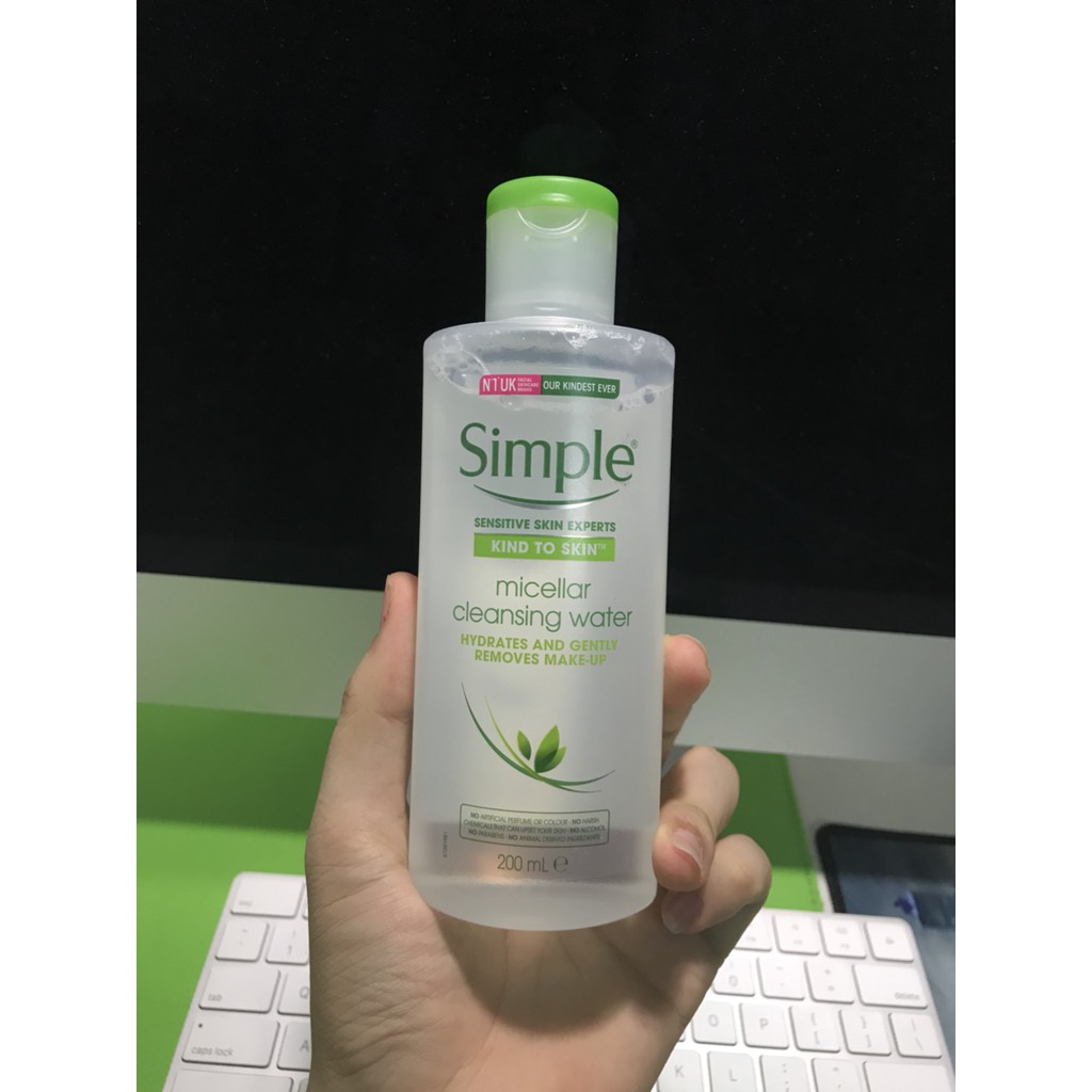 Nước Tẩy Trang Simple Cleansing Water Kind To Skin 200ML | BigBuy360 - bigbuy360.vn