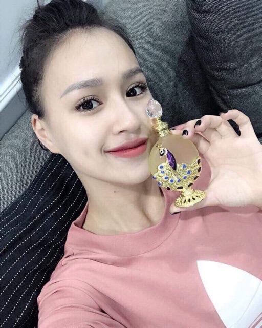 Tinh dầu nước hoa DUBAI ROYAL - mẫu lọ con công siêu sang! | Thế Giới Skin Care