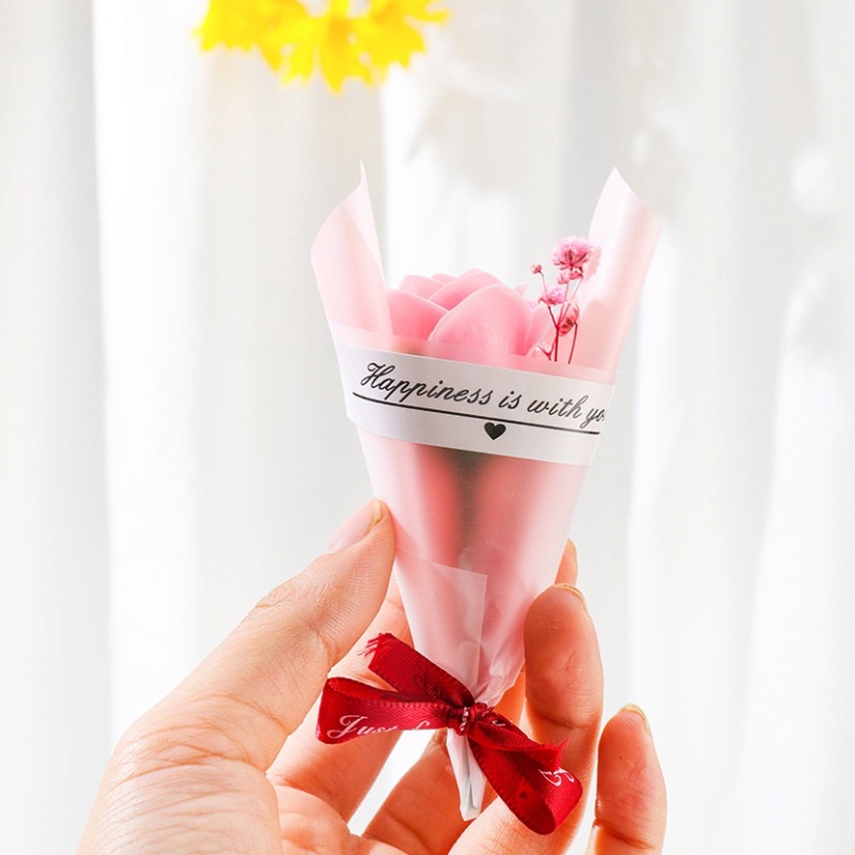 Đồ trang trí bánh sinh nhật bánh kem  Bó hoa mini trang trí bánh