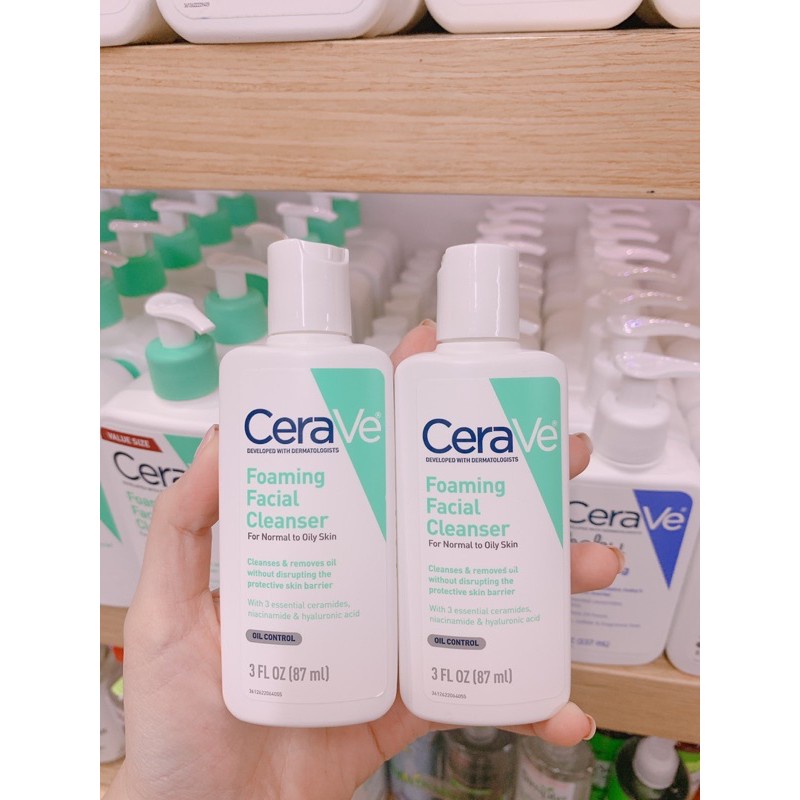 Sữa Rửa Mặt Dịu Nhẹ CERAVE Cleanser