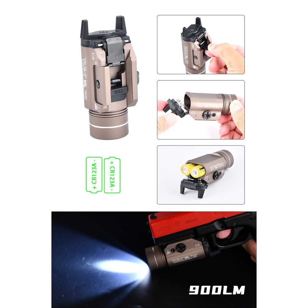 Đèn Chiếu Sáng TLR-1 HL  1000 Lumens