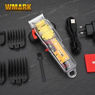 Tông đơ Wmark vỏ trong suốt chuyên đi khung và kê lược