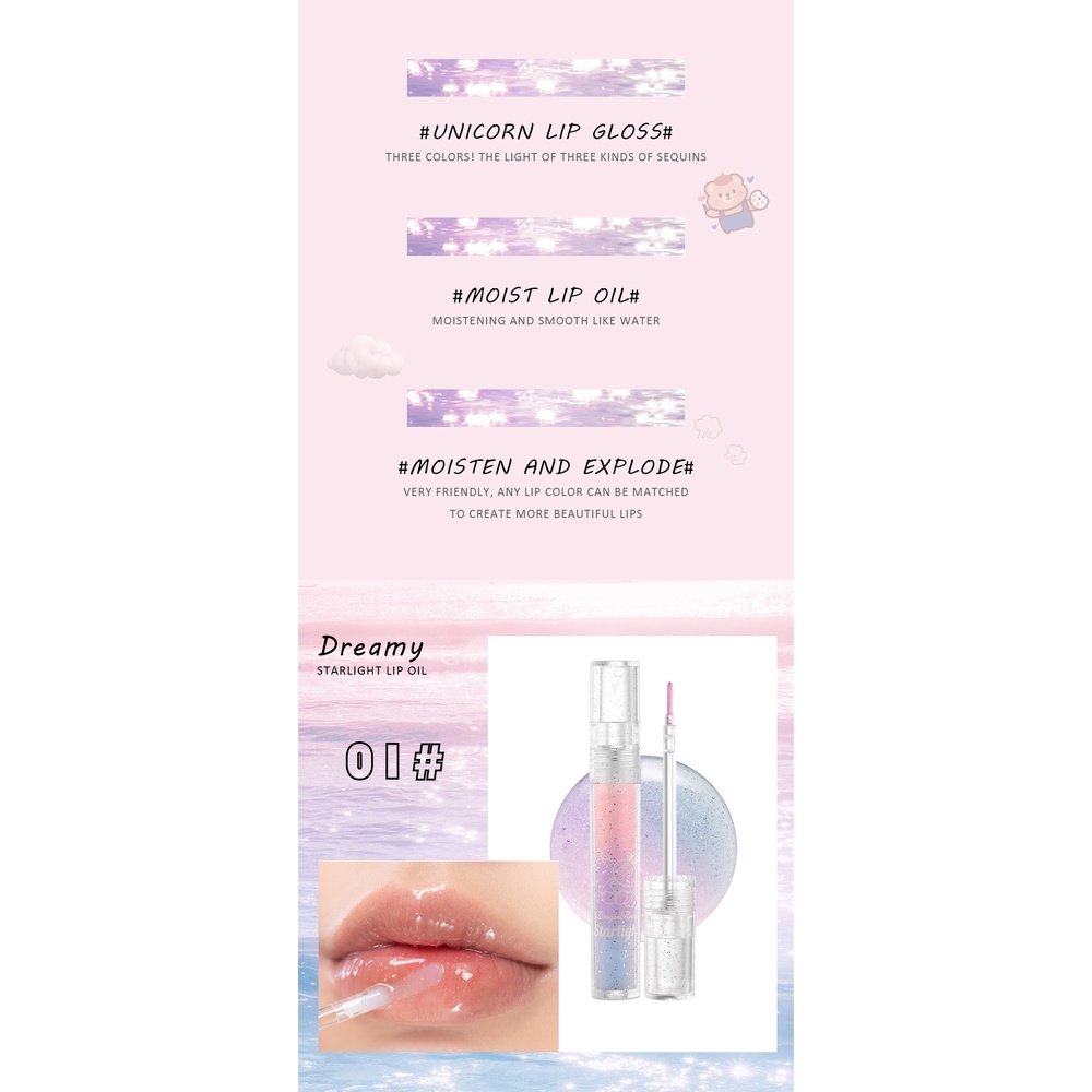 (Hàng Mới Về) Son Bóng Trong Suốt Dưỡng Ẩm Môi Căng Mọng | BigBuy360 - bigbuy360.vn