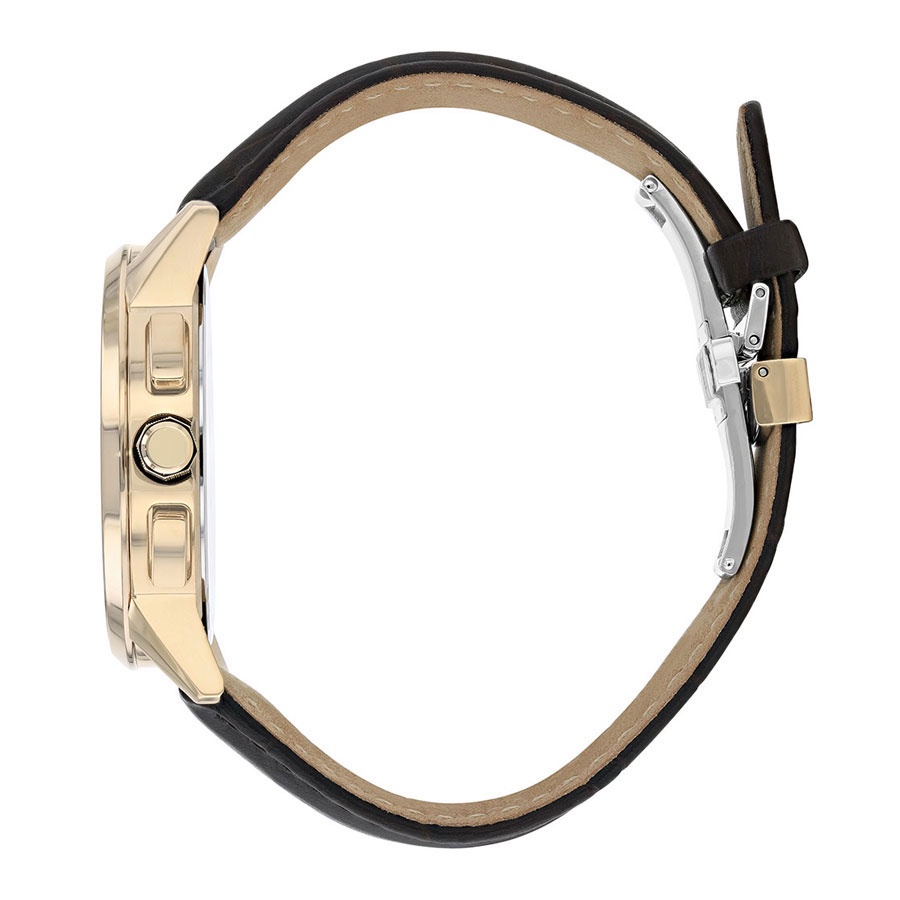 Đồng Hồ Nam Citizen Đa Chức Năng Dây Da AT8113-12H - Mặt Xám