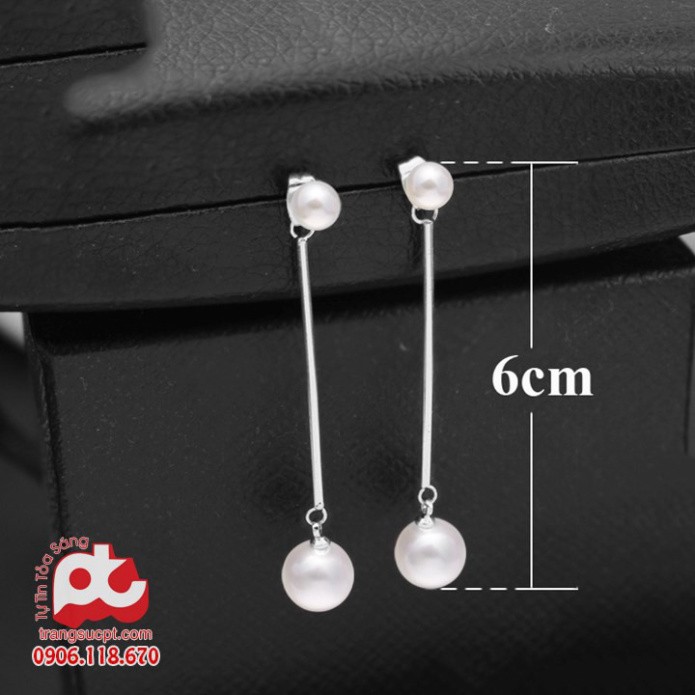 Bông tai nữ inox không đen giá rẻ HCM - PT_BT_67