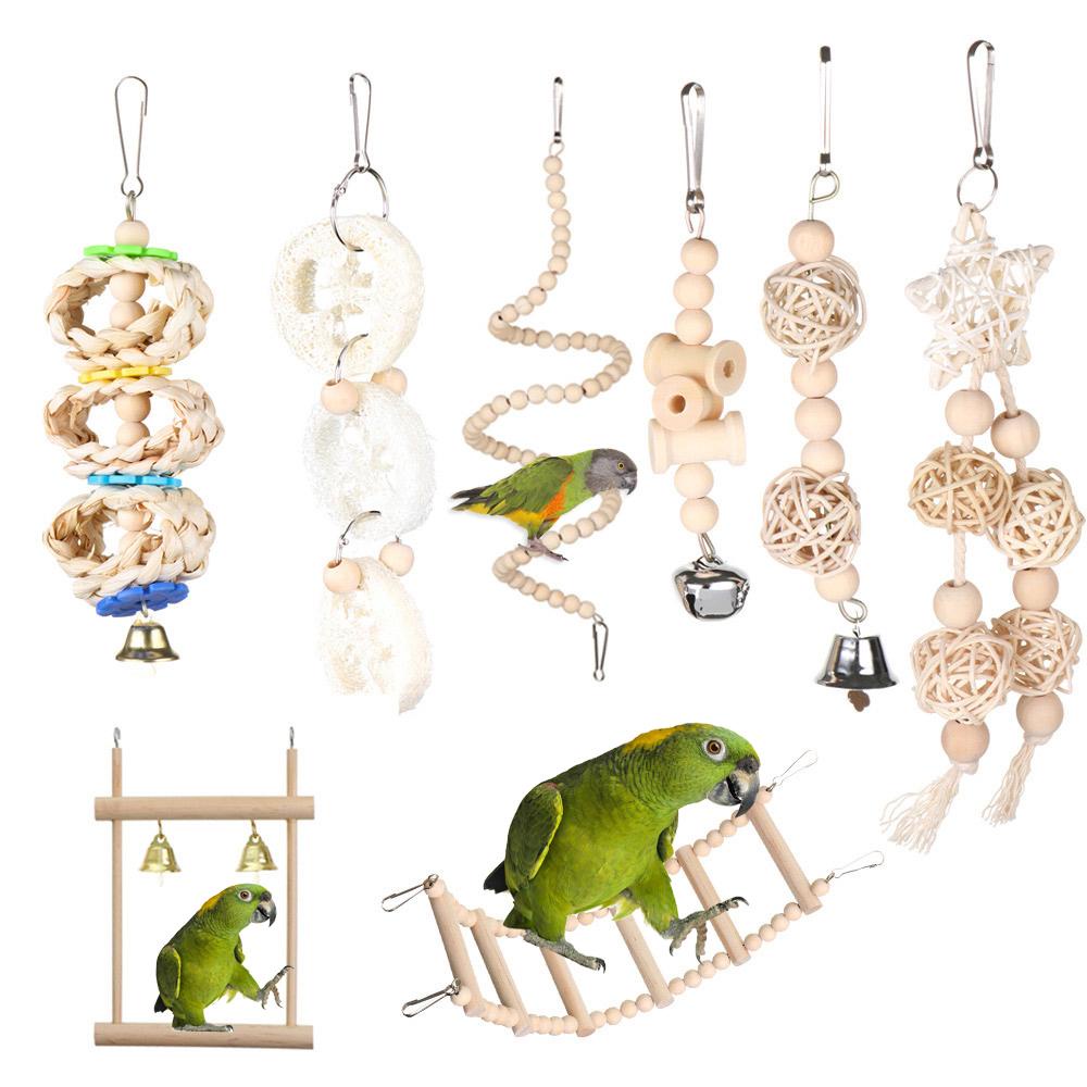 Võng Treo Đồ Chơi Cho Vẹt Cưng