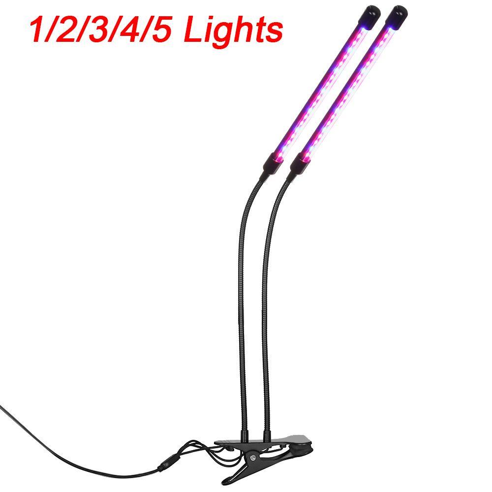 Đèn LED Kích Thích Tăng Trưởng Kèm Giá Đỡ Kẹp Để Bàn