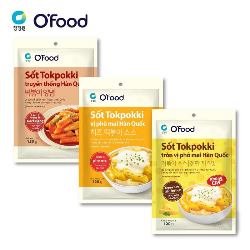 Sốt Tokbokki O'Food 120g