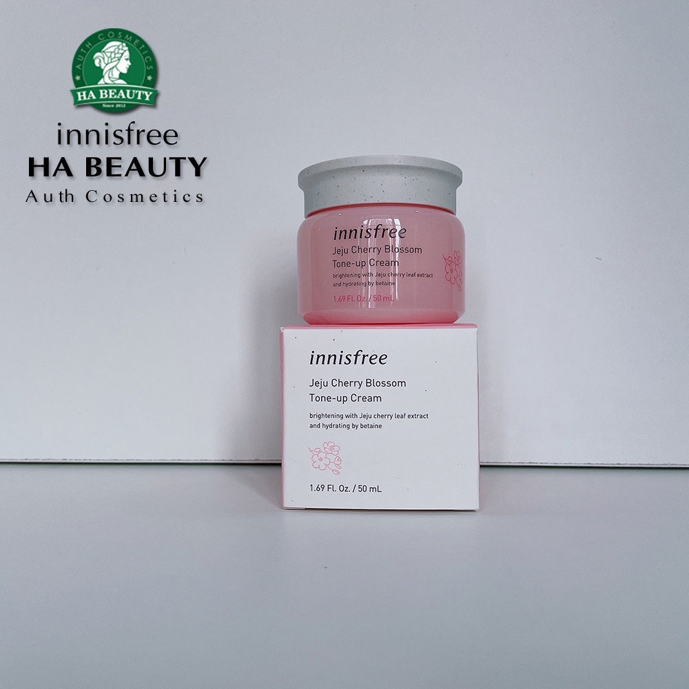Kem dưỡng ẩm nâng tông sáng da chống nắng innisfree Jeju Cherry Blossom Tone up Cream SPF30 PA++ 50ml