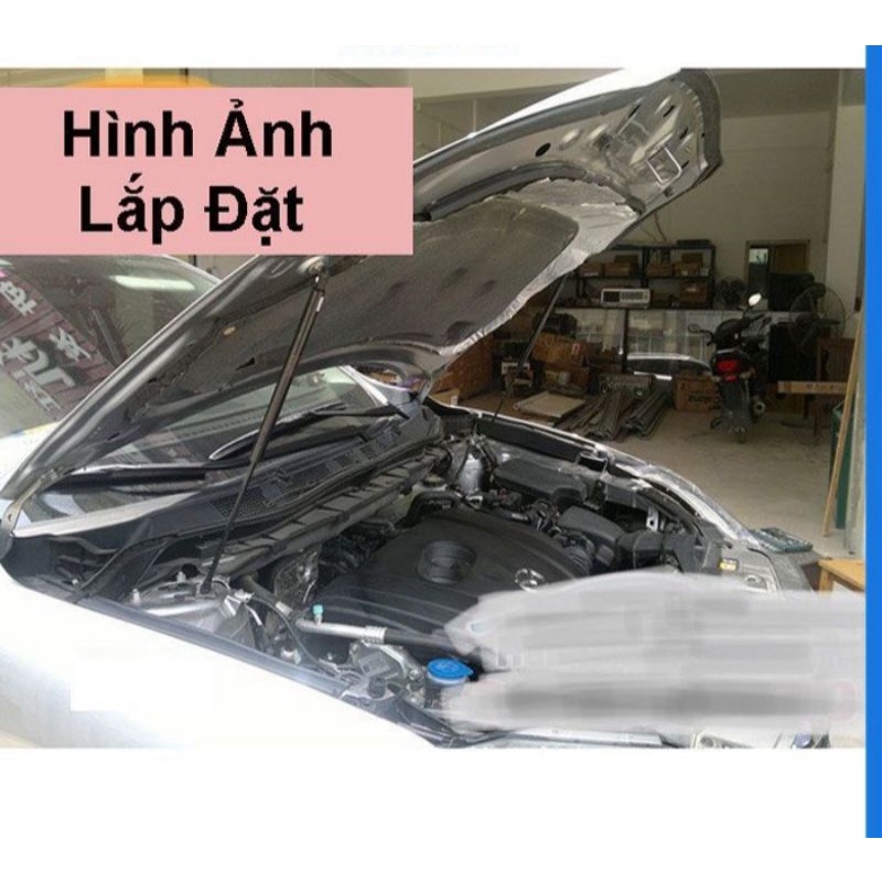 Bộ ty thủy lực ben hơi chống nắp capo Mazda CX8,CX5 2017-2021 kèm phụ kiện lắp đặt