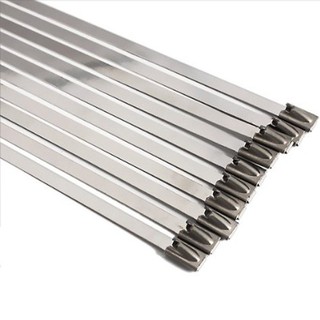 Dây rút inox / dây thít inox 304 kích cỡ 4.6x150mm ( bịch 100 sợi ), bền bỉ, chịu nhiệt, chịu lực vô cùng tốt.