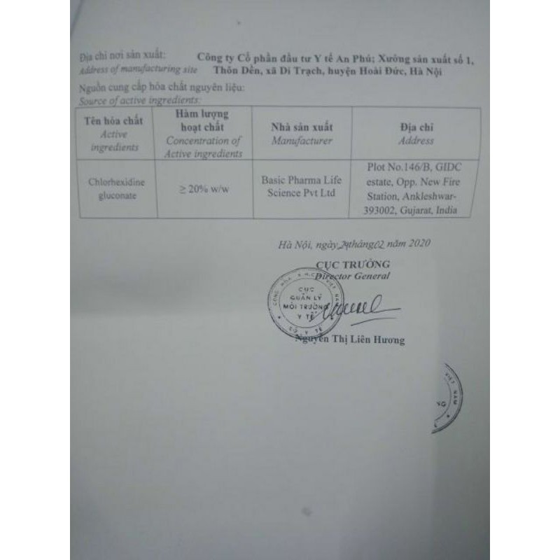 Rửa tay khô sát khuẩn y tế 500ml APM HANDGEL