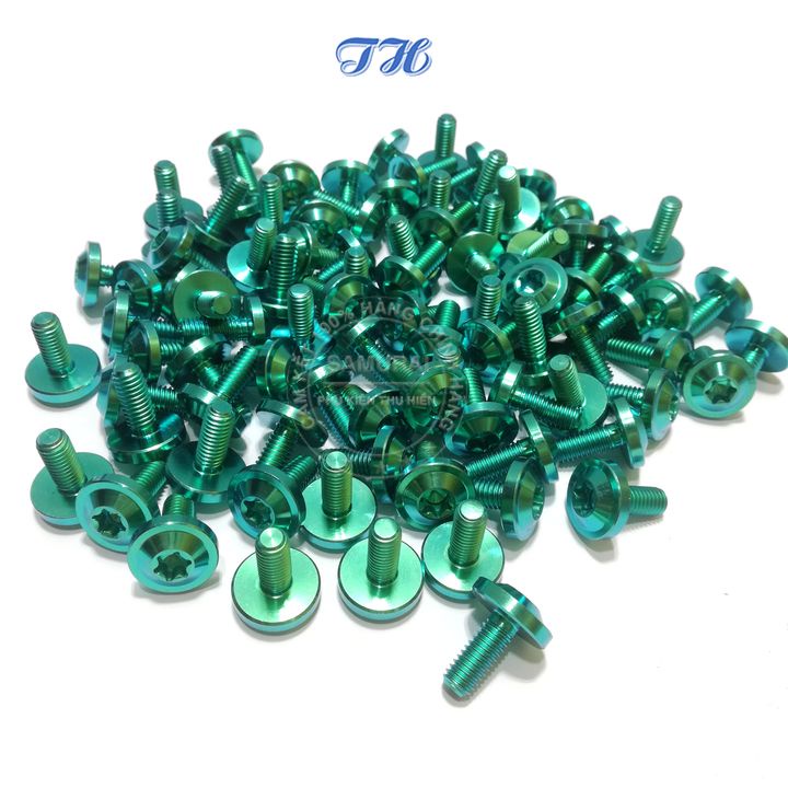 Ốc GR5 6li15 đầu dù gắn ốp pô, dàn áo,... cho Winner, Winner X, Exciter 150, Exciter 155, Wave, Sirus, ..