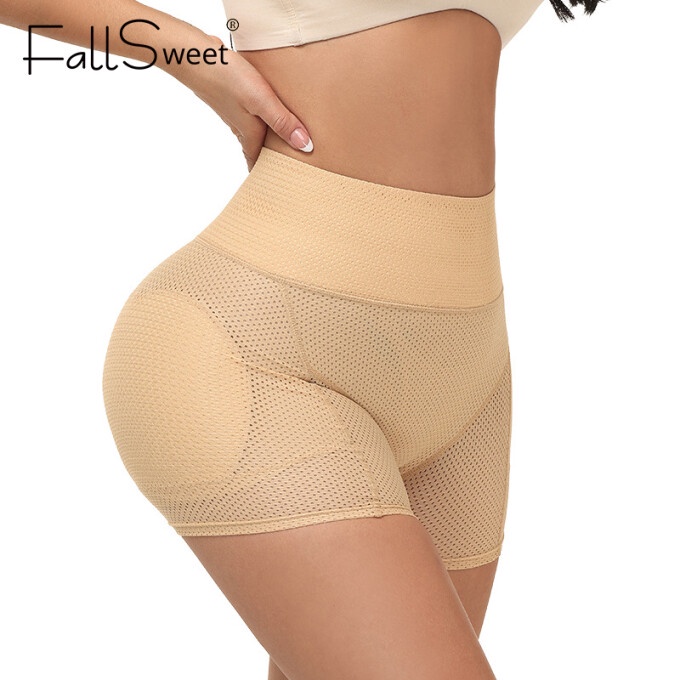 FallSweet Quần Lót Nâng Mông Kiểm Soát Mồ Hông Giả Có Đệm Size Lớn Cho Nữ