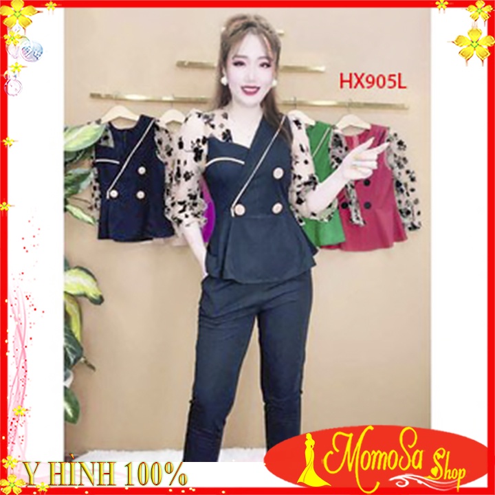 Set Đồ Bộ Nữ Thun Cát Hàn Mềm Mịn Thời Trang- MOMOSA