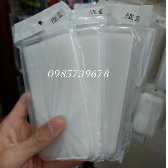 Bộ 3 chiếc ốp dẻo cho google pixel 5 xl silicon trong suốt