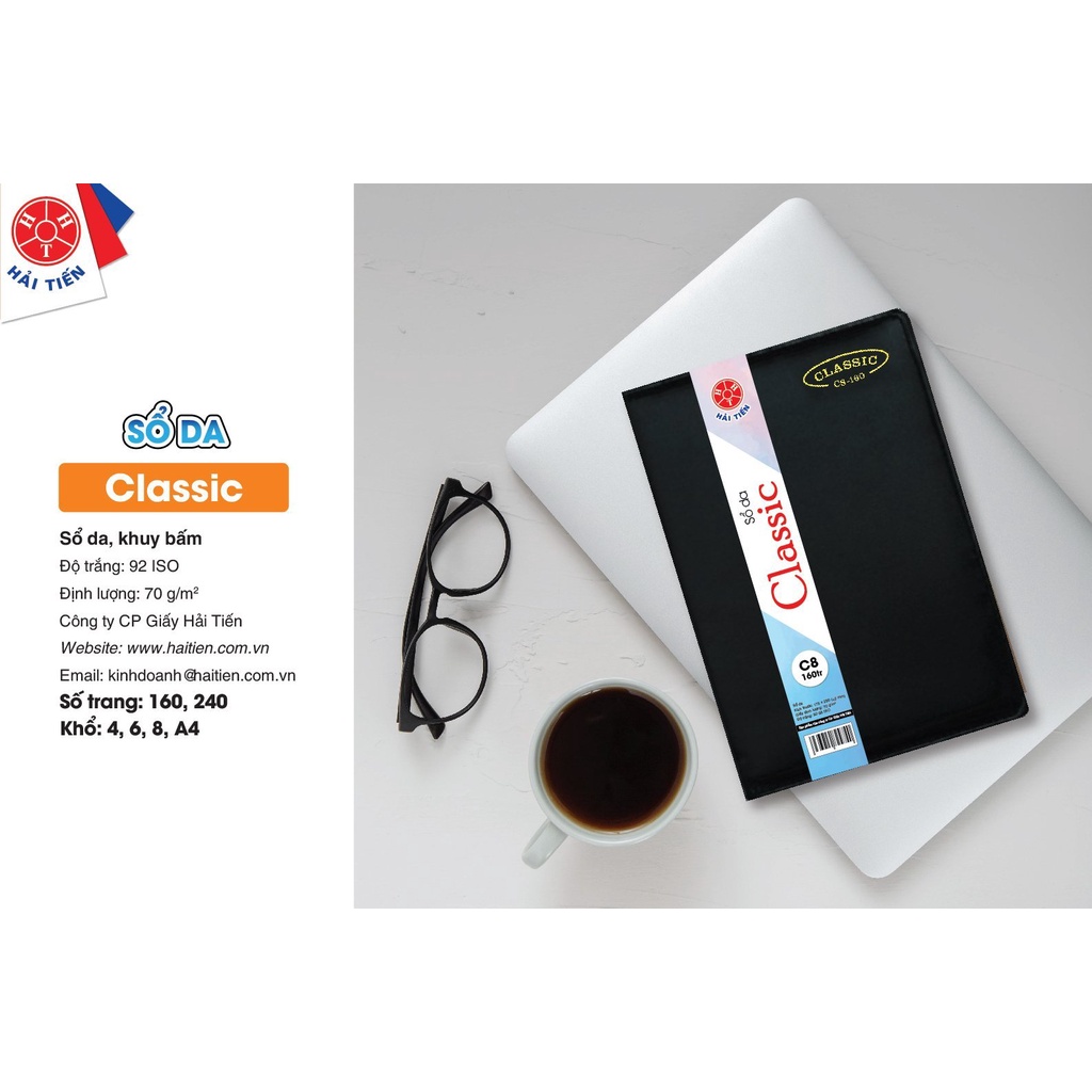 HẢI TIẾN Sổ da Classic