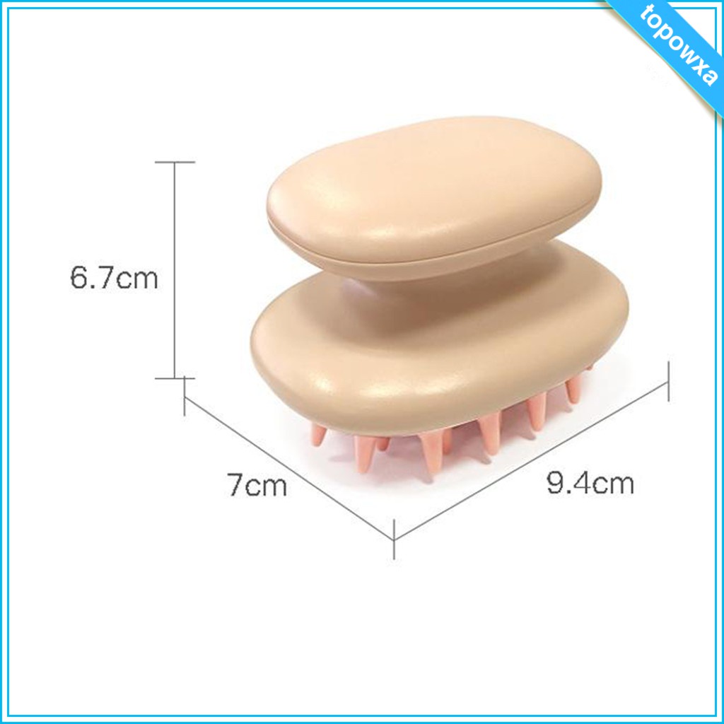 Lược Gội Đầu Mát Xa Da Đầu Thoải Mái Có Tay Cầm Tiện Dụng