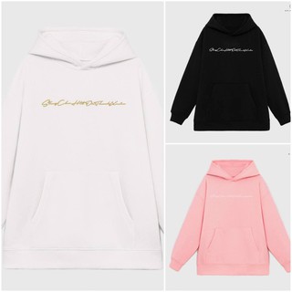 Áo Hoodie Sống Cho Hết Đời Thanh Xuân với 3 phối màu đen, trắng, hồng