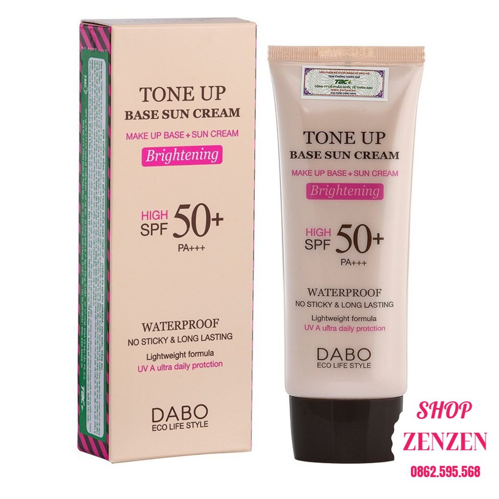 Kem chống nắng Dabo Tone Up Base Sun cream 70ml