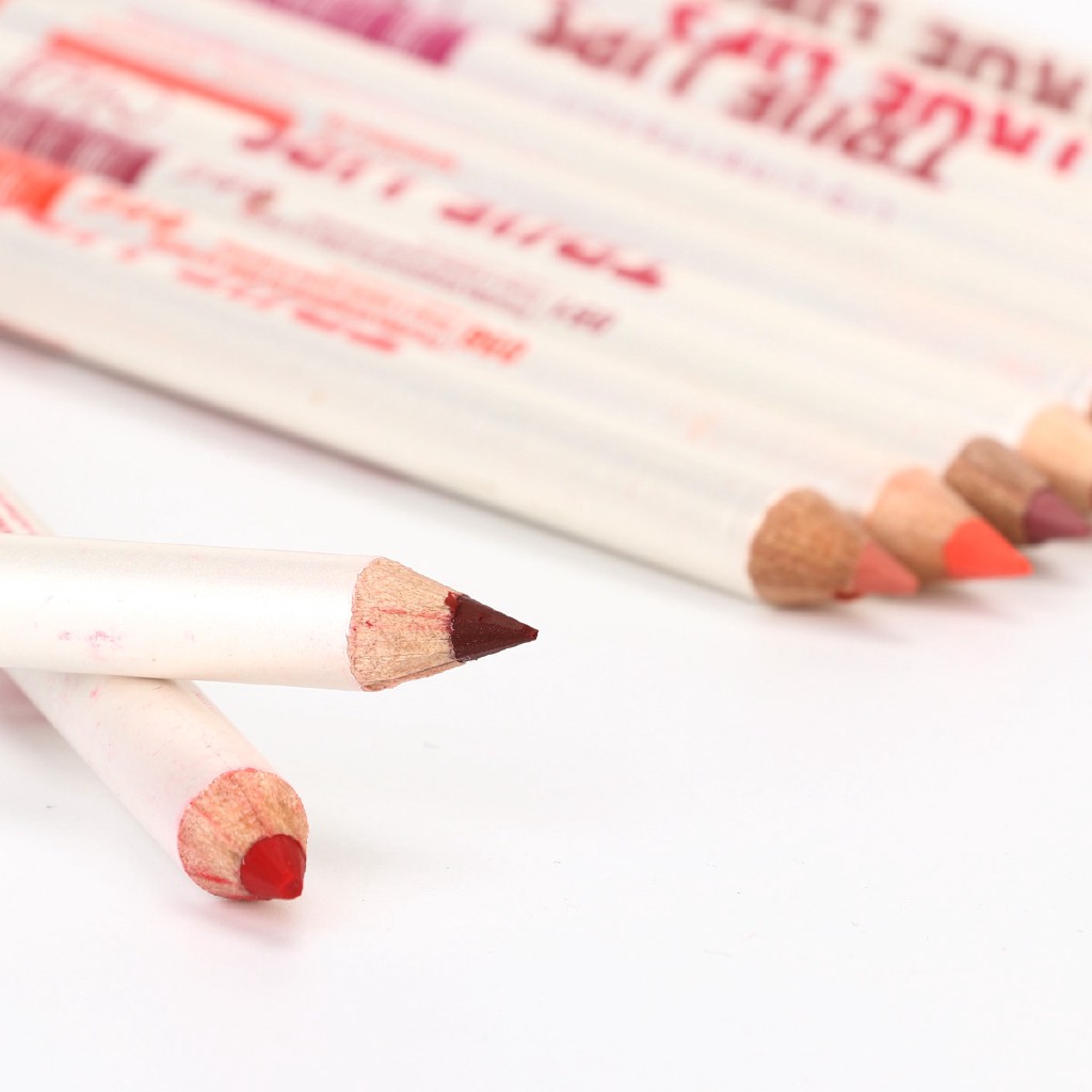 [Hàng mới về] Chì kẻ mắt/môi không thấm nước chuyên dùng trong trang điểm 12 màu | BigBuy360 - bigbuy360.vn