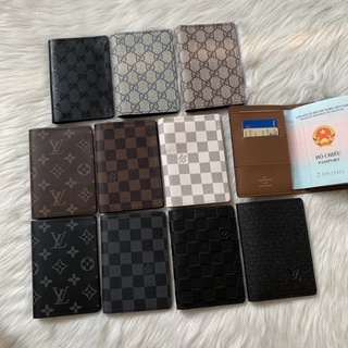 Ví hộ chiếu đựng card ,hộ chiếu hàng đẹp mã cod dập logo đầy đủ kèm ảnh thật và video hàng vỡ box