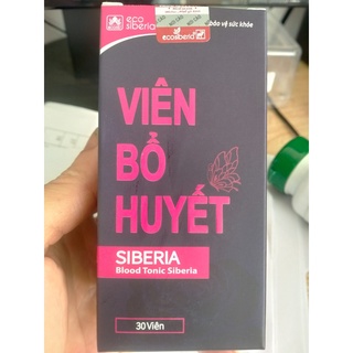 Viên bổ huyết siberia.