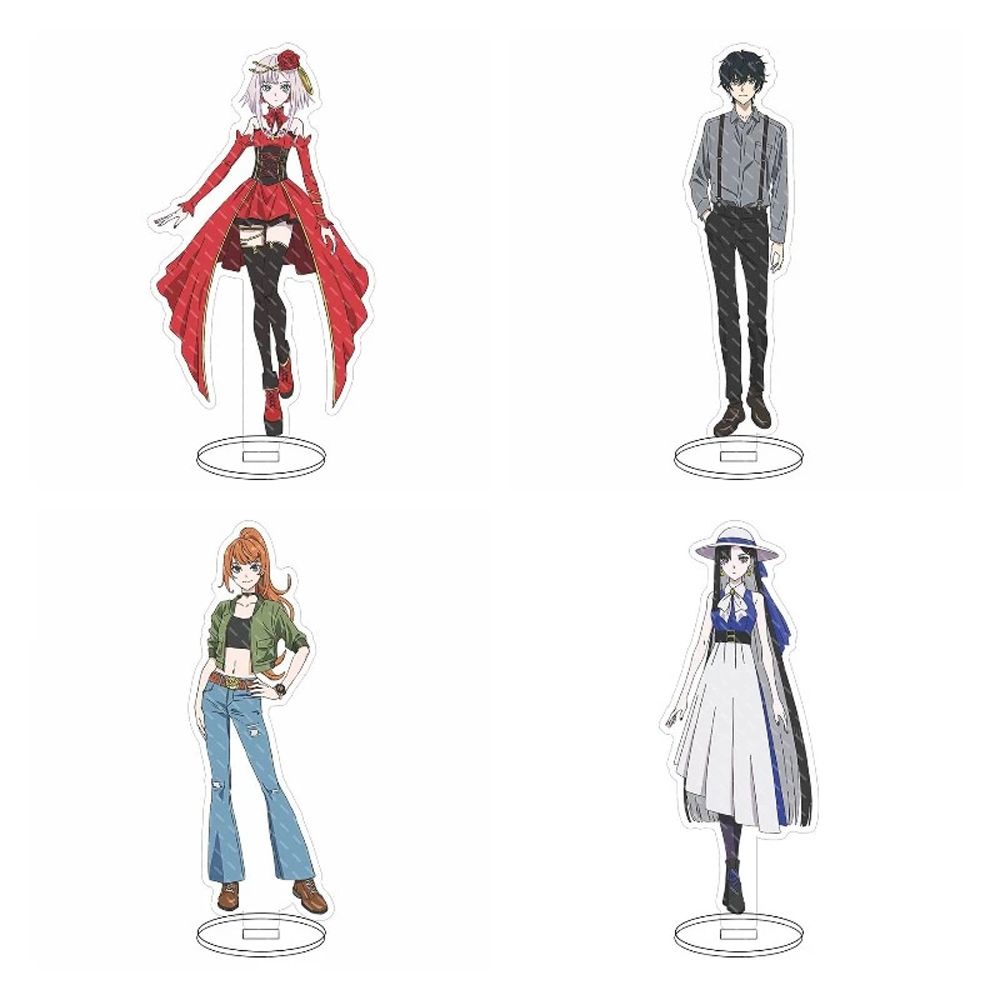 Mô hình nhân vật anime Takt Op Destiny bằng acrylic trong suốt kiểu đứng để bàn trang trí