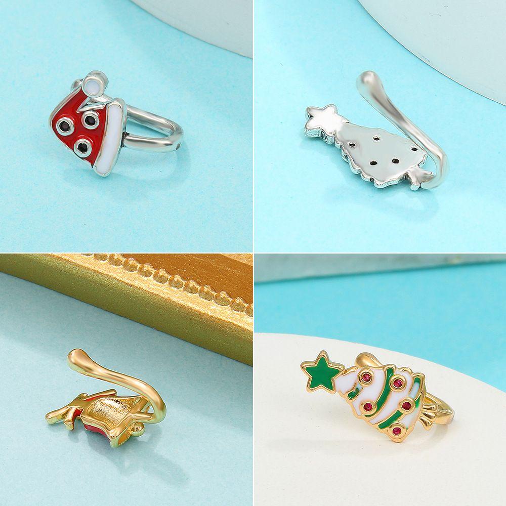 NEXTVN Khuyên Mũi Giả Xỏ Không Cần Xỏ Lỗ Phong Cách Châu Phi Cá Tính
