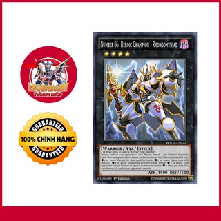 [EN]Thẻ Bài Yugioh Chính Hãng] Number 86: Heroic Champion-Rhongomyniad