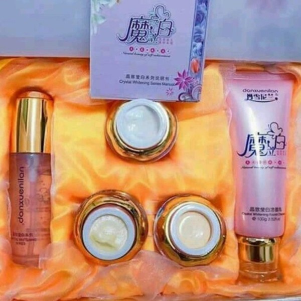 Bộ Mỹ phẩm Hoàng Cung Hồng Danxuenilan - 5 Món Xóa Mờ Nám, Tàn nhang, Dưỡng Trắng Da - Hiệu quả sau 7 ngày