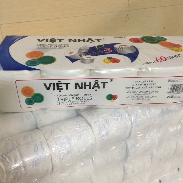 Bịch Giấy Vệ Sinh Việt Nhật