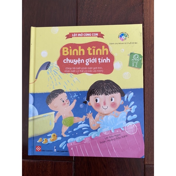 Sách-Lật mở cùng con-Bình tĩnh chuyện giới tính